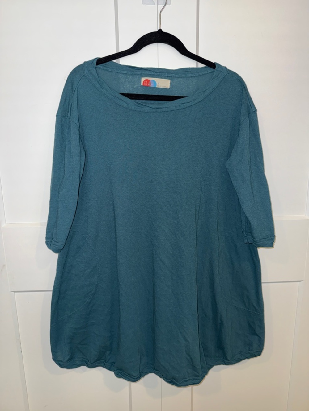 Free People Beach Tunic Coverup in Teal